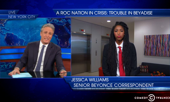 Jon Stewart, Jessica Williams, The Daily Show Jon Stewart, Jessica Williams, The Daily Show
